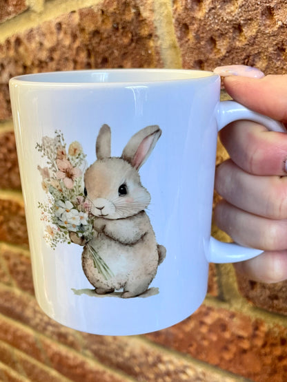 Easter personalised 6 ounce mugs and chocolate egg