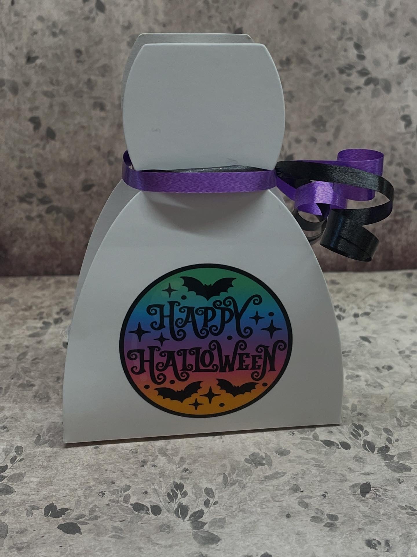 Halloween personalised sweet boxes
