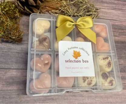 Autumnal heart boxes