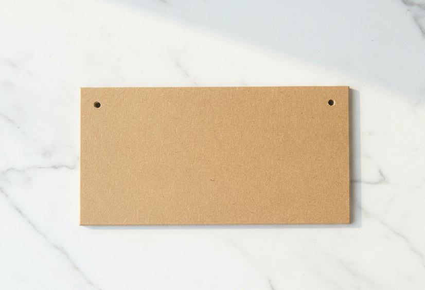 Blank MDF door sign