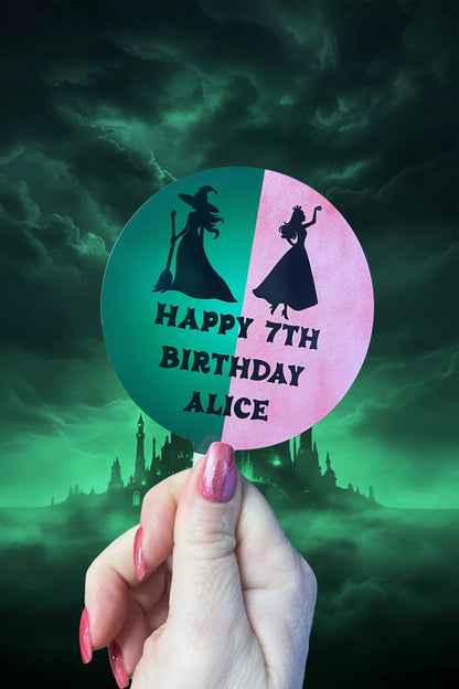 Aluminium Cake Topper