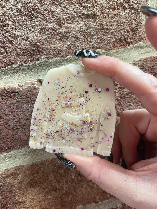 Christmas jumper wax bars