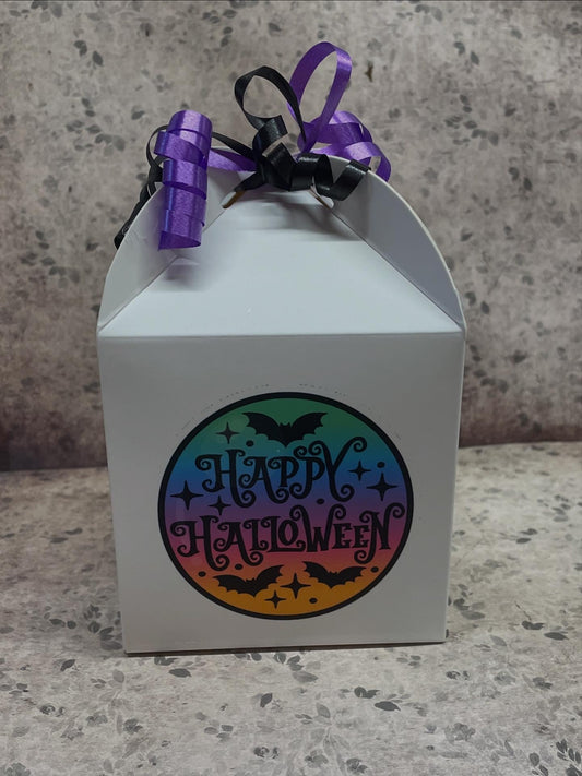 Halloween personalised sweet boxes