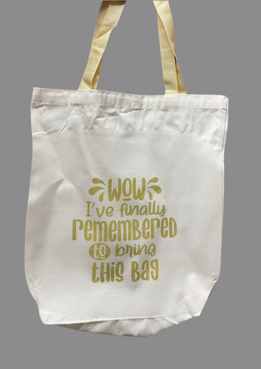 Sublimation tote bags