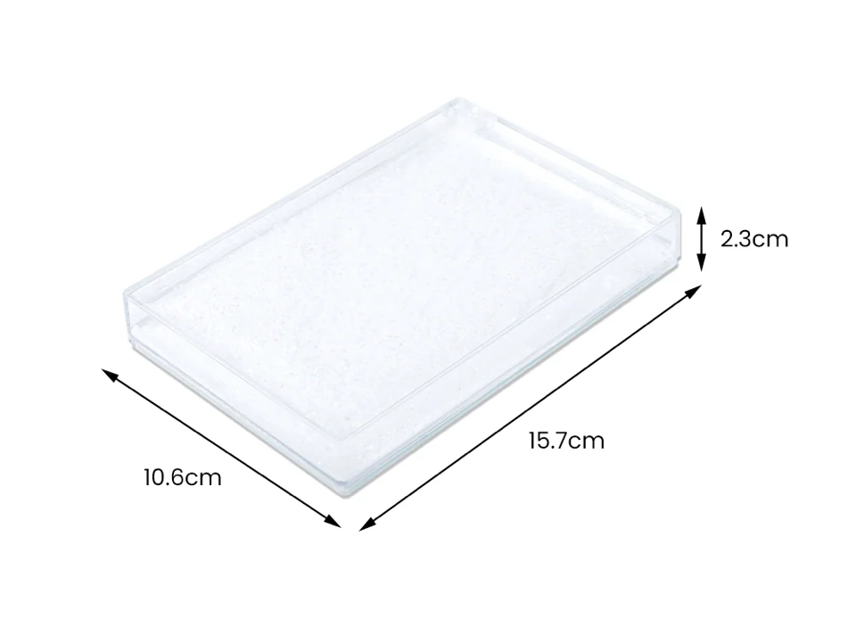Snow globe effect photo frame