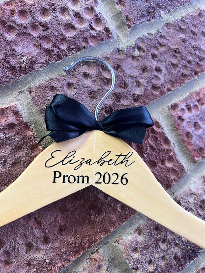 Wooden prom hangers