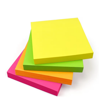 Personalised post it note and pen holder