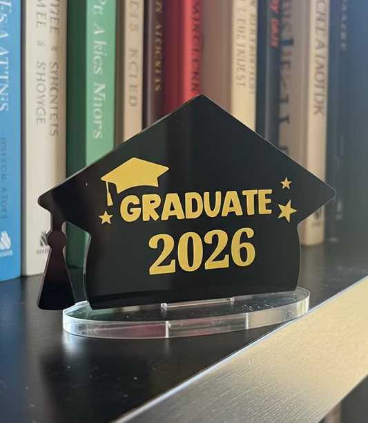 Acrylic mortarboard/graduation cap