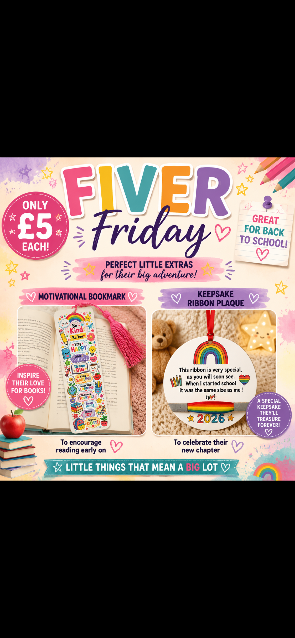 Fiver Friday - starting school